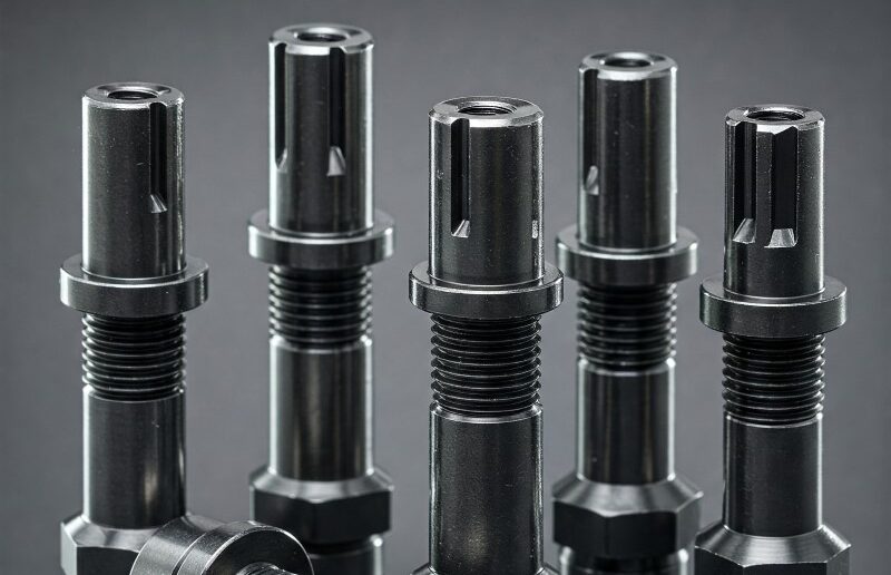CNC-machined fasteners